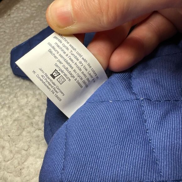 T-fal Snowflake Pot Holders Set of 2 Blue White NWT - Picture 5 of 5